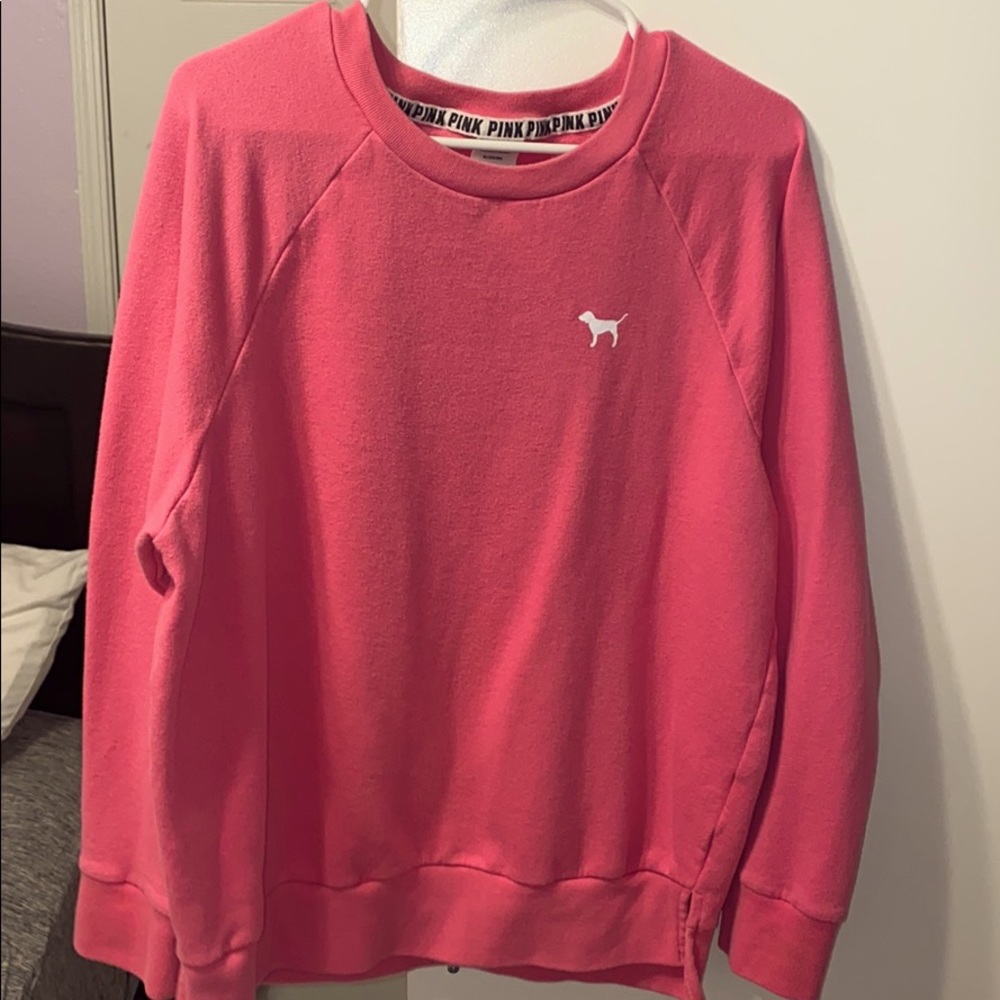 Bright pink vs pullover